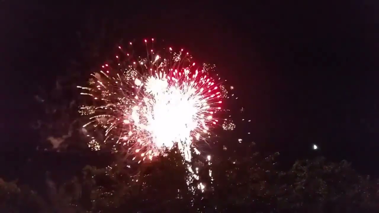 4th of July Fireworks at Baker Park in Frederick, MD (2014)