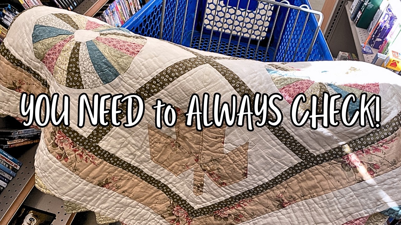 GOODWILL THRIFT WITH ME - NEED to ALWAYS CHECK!