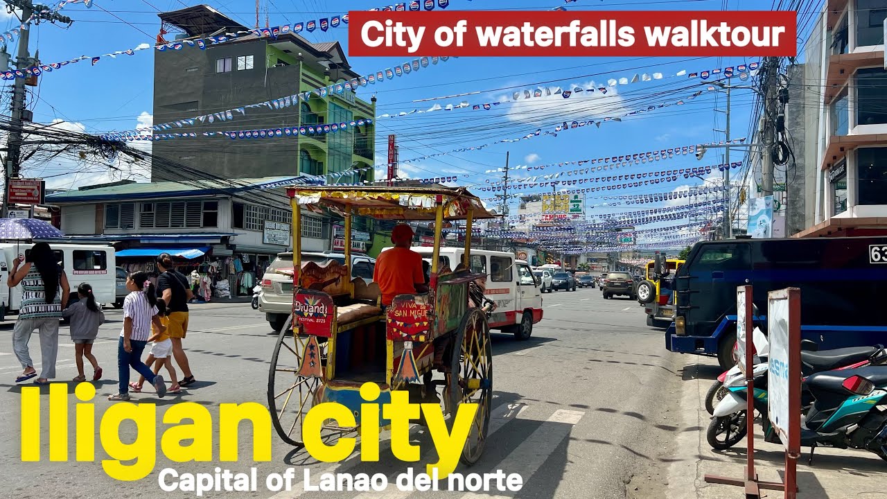 Iligan city walk tour comparison of progress | Lanao del Norte capital | city of majestic waterfalls