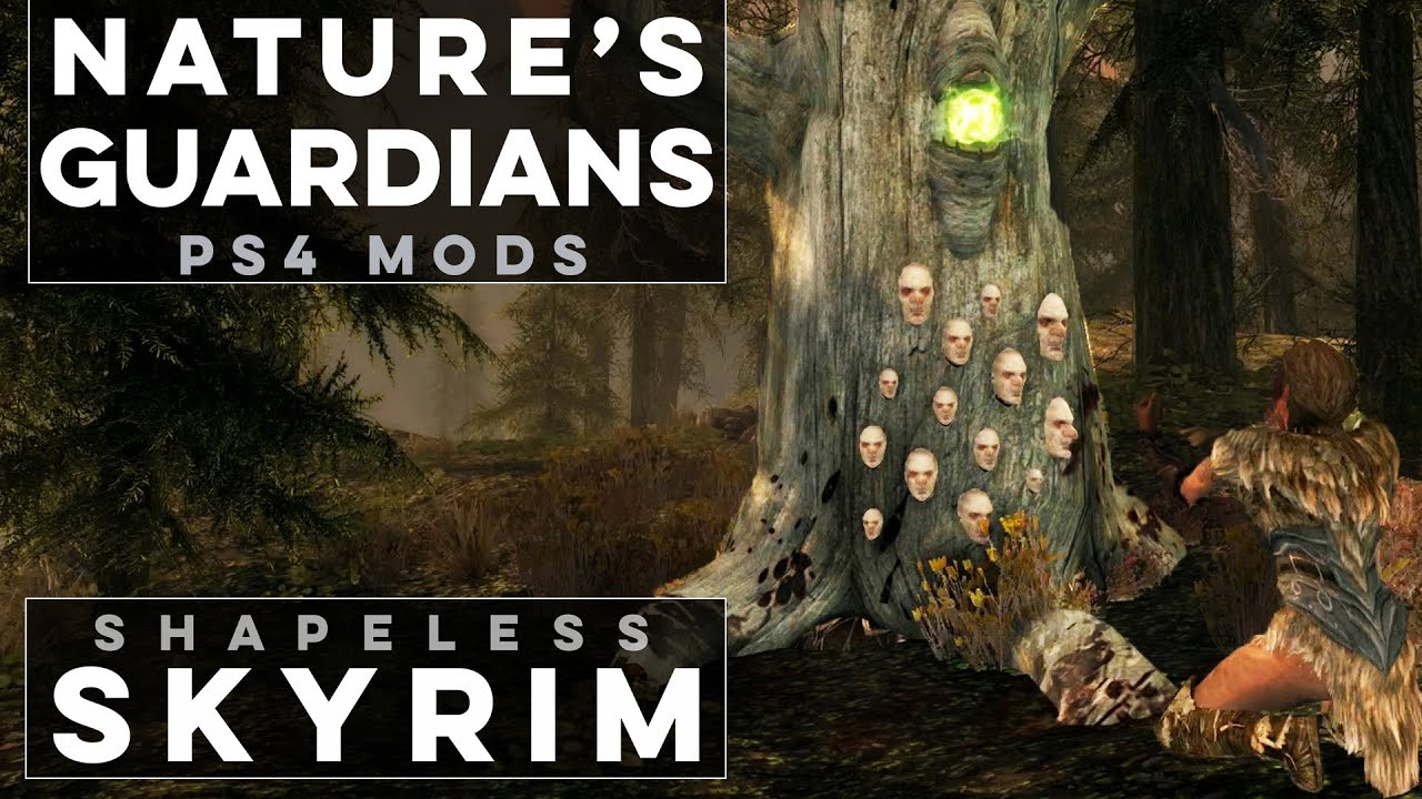Sylvan Spirits Skyrim Mod on PS4 - Shapeless Skyrim PS4 Mods (Ep. 166)