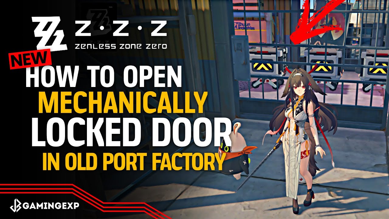 How to Open Mechanically Locked Door in Hollow Old Port Factory - Zenless Zone Zero 2.5