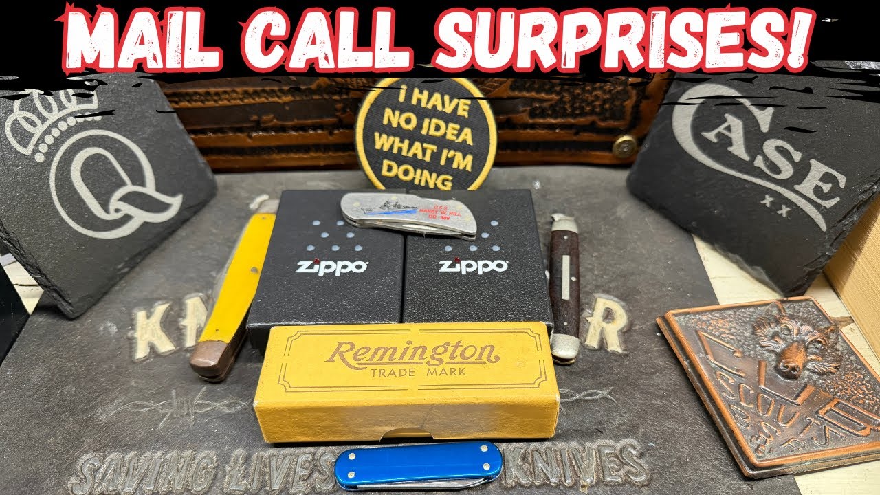 Потрясающие почтовые сюрпризы! Ножи и зажигалки Zippo из 4 штатов!