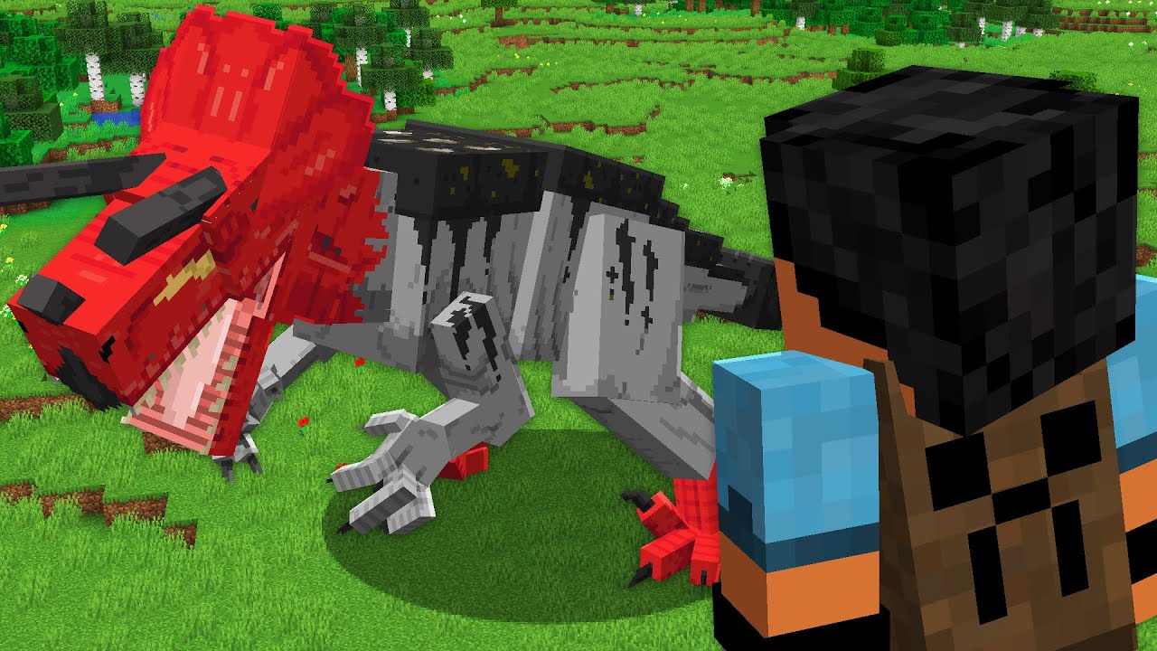 Eu DOMESTIQUEI o ULTIMASAURUS no Minecraft