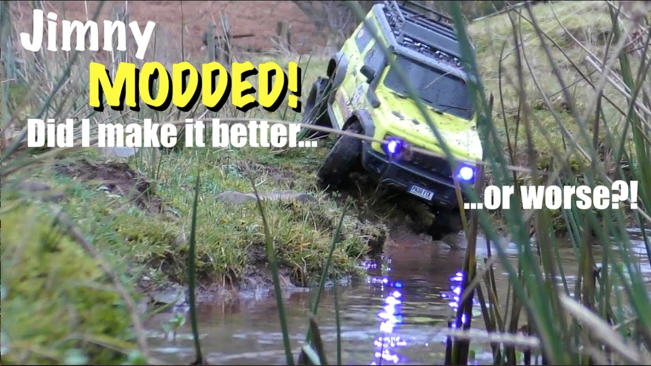 FTX Outback V3 | 2021 Suzuki Jimny RC Crawler First Mods