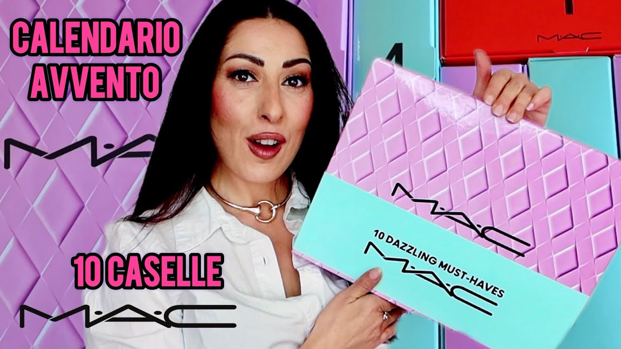 CALENDARIO AVVENTO MAC Cosmetics 10 caselle 🪅10 DAZZLING MUST HAVE ✨