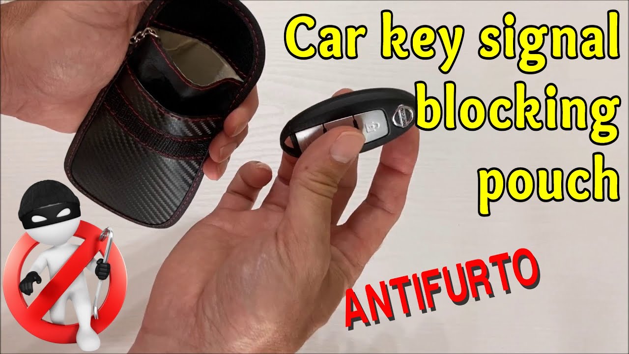 Antifurto, Custodia Schermata per Smart Key Auto Moto, Chiave Intelligente