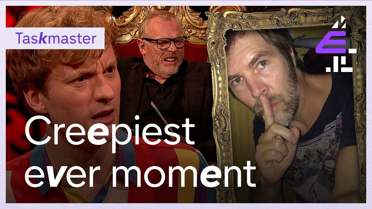 Rhod Gilbert&rsquo;s CREEPY Video Of Greg Davies | Taskmaster