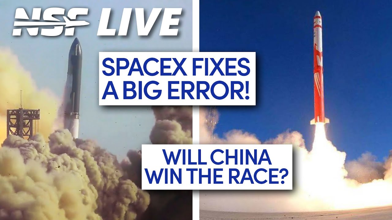 NSF Live: Potential Closing of the Methane Race & Starship Deluge System Installation