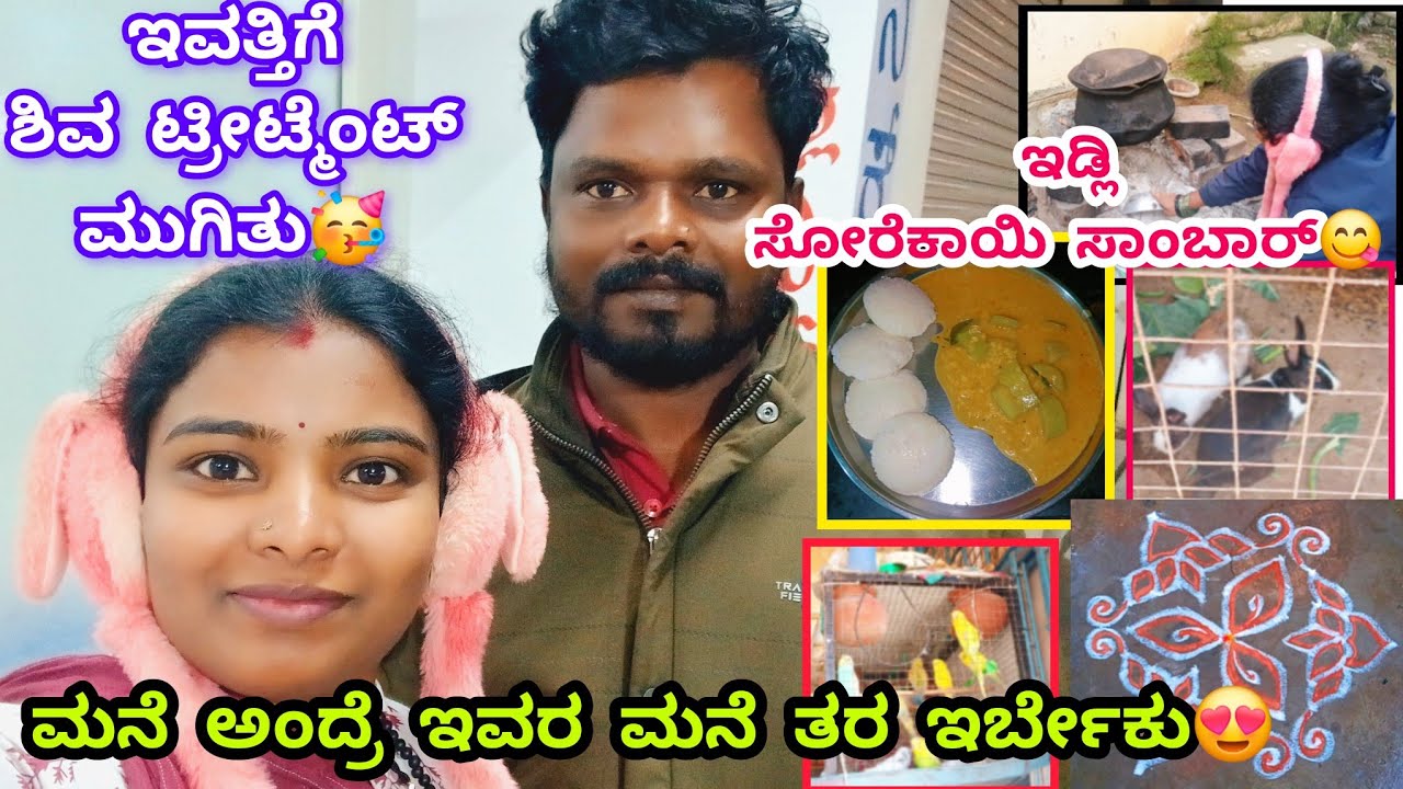 527vlog...ಕಾರ ಕಮ್ಮಿ ಹಾಕಿ ಇಡ್ಲಿಗೆ ಸಾಂಬಾರ್ ಮಾಡ್ದೆ😋/ಶಿವ ಮಾತು ಕೇಳಿ ಡಾಕ್ಟರ್ ನಗಾಡಿದ್ರು🤣/ಪ್ರಾಣಿಗಳು ಇರ್ಬೇಕು😍