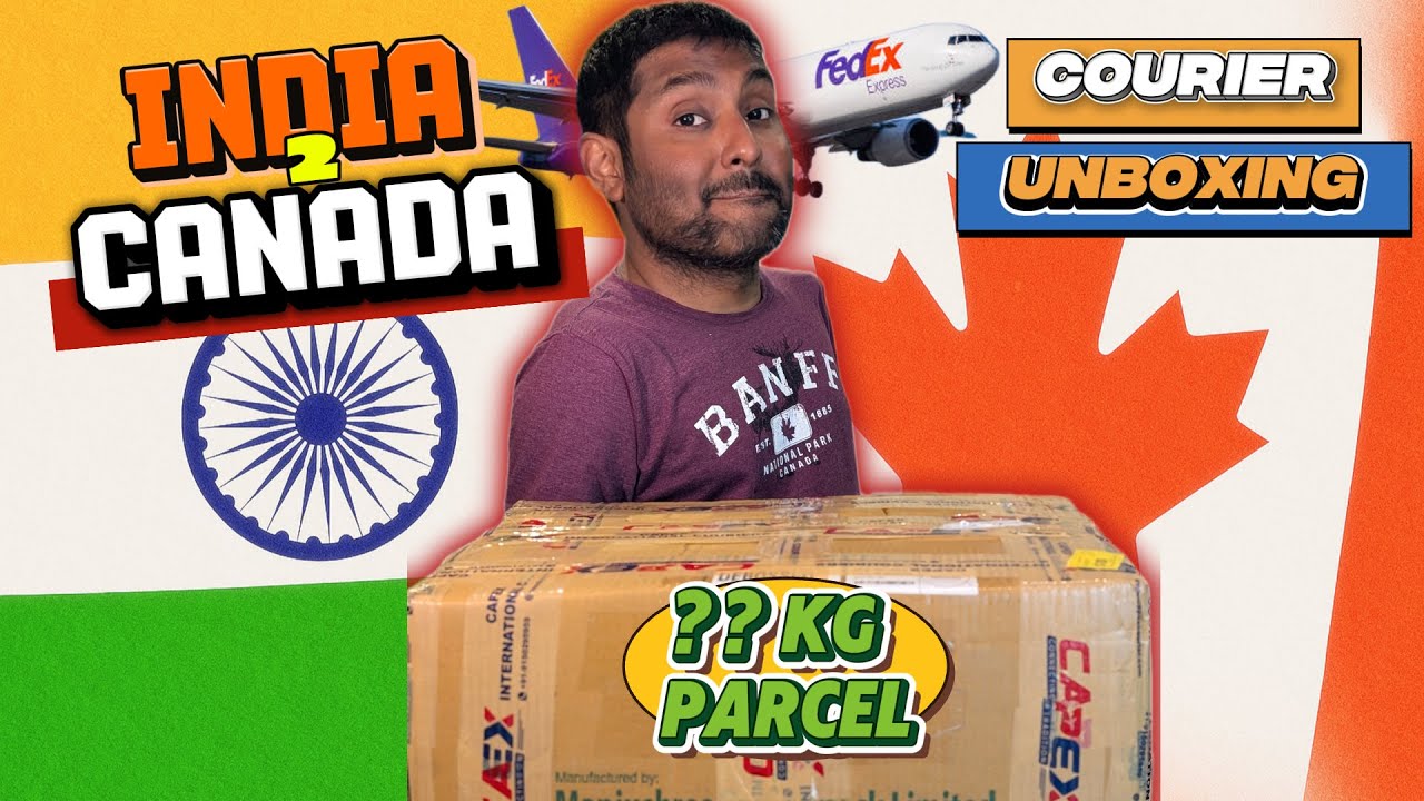 India to Canada Parcel Unboxing 🇮🇳📦 | இந்தியாலிருந்து வந்த Package | Canada Tamil Vlog