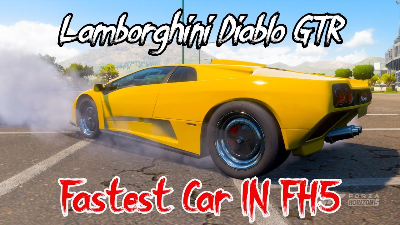 Lamborghini Diablo GTR | Forza Horizon 5 Fastest Car (Drag Tune)