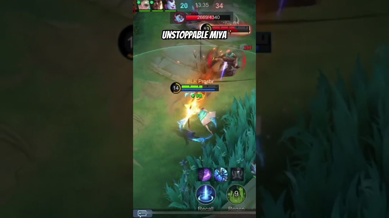 Unstoppable Miya #mobilelegends #prosbr #mlbb