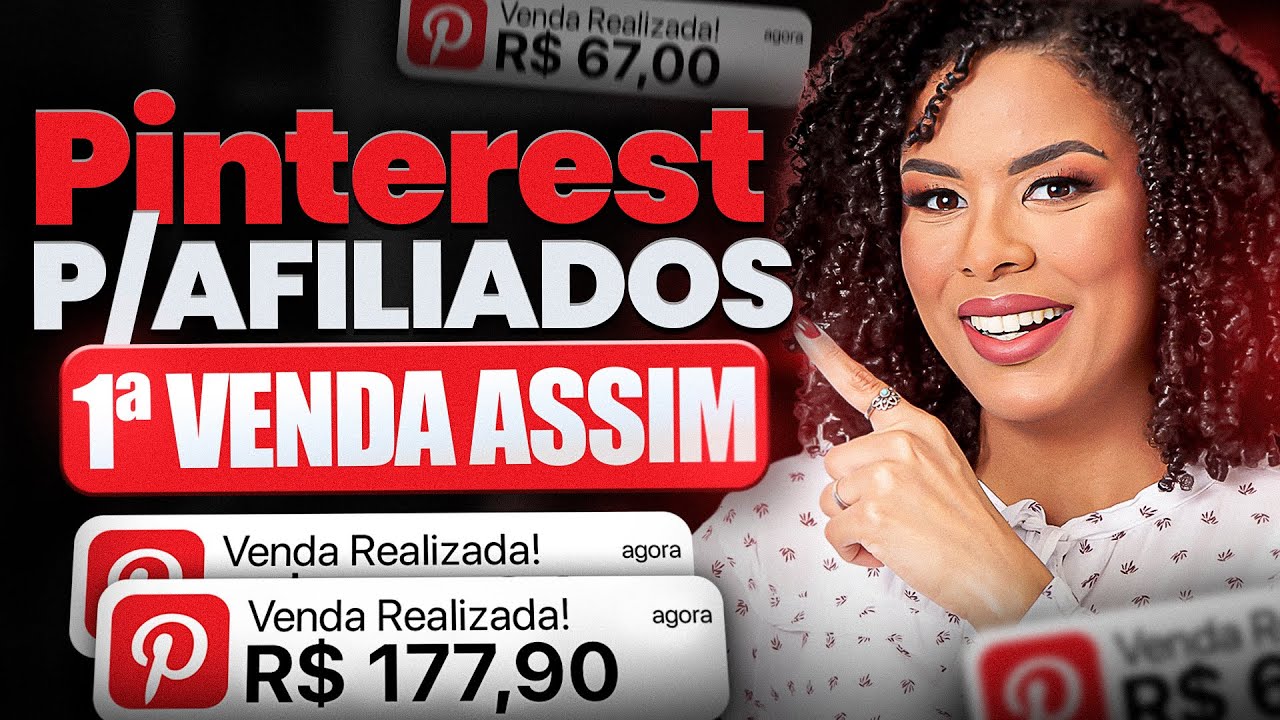 Pinterest para afiliados: Como fazer a primeira venda no Pinterest como afiliado do zero