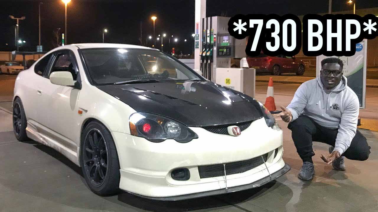 730 л.с. 2,0 л турбо HONDA INTEGRA TYPE-R DC5 *БЕЗУМИЕ*