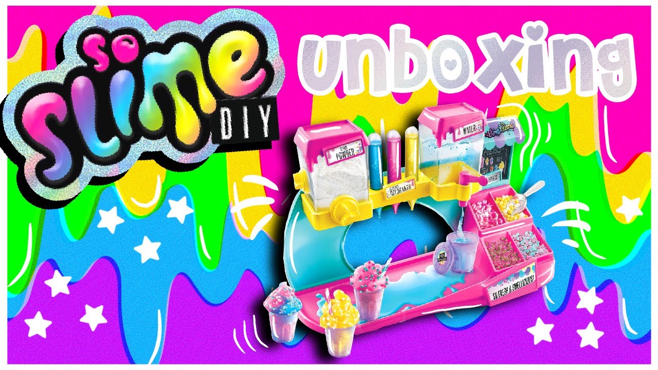 SO SLIME DIY - SLIME STATION - UNBOXING