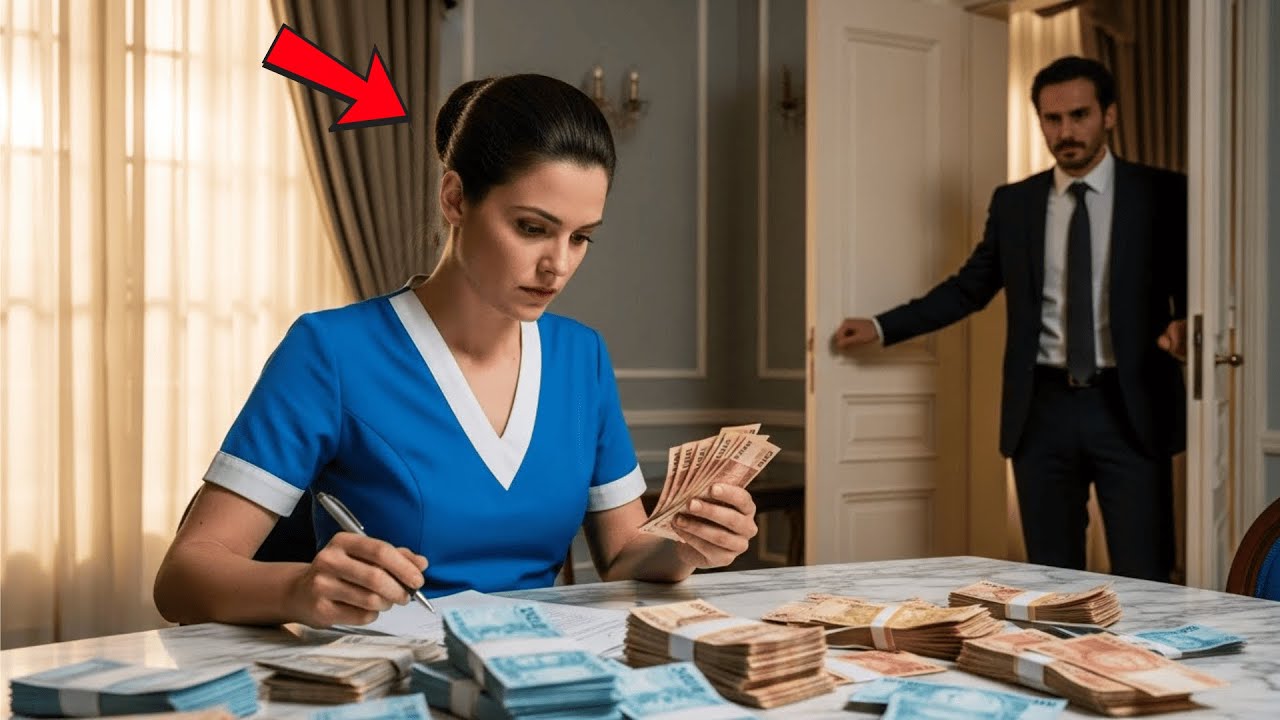 Mislila Je Da Čisti Bez Svjedoka — A Milijunaš Se Sakrio I Ono Što Je Vidio Promijenilo Sve