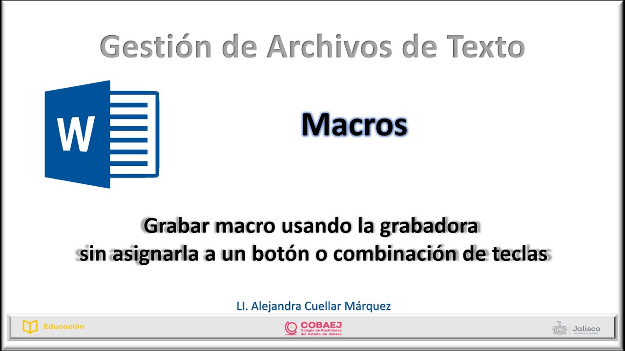 Llenar un formato de solicitud de empleo utilizando una macro, el campo fill-in y marcadores.