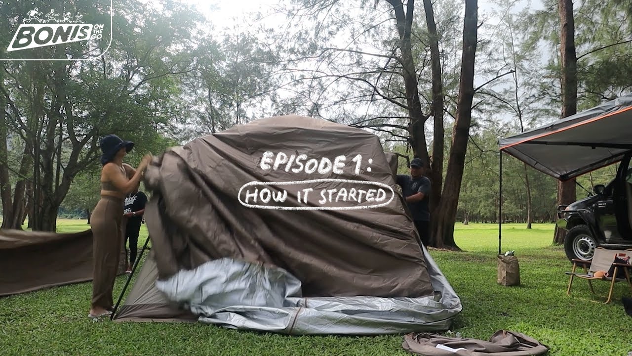 Bonis on the Go: How We Started Camping | 📍Lake Mapanuepe