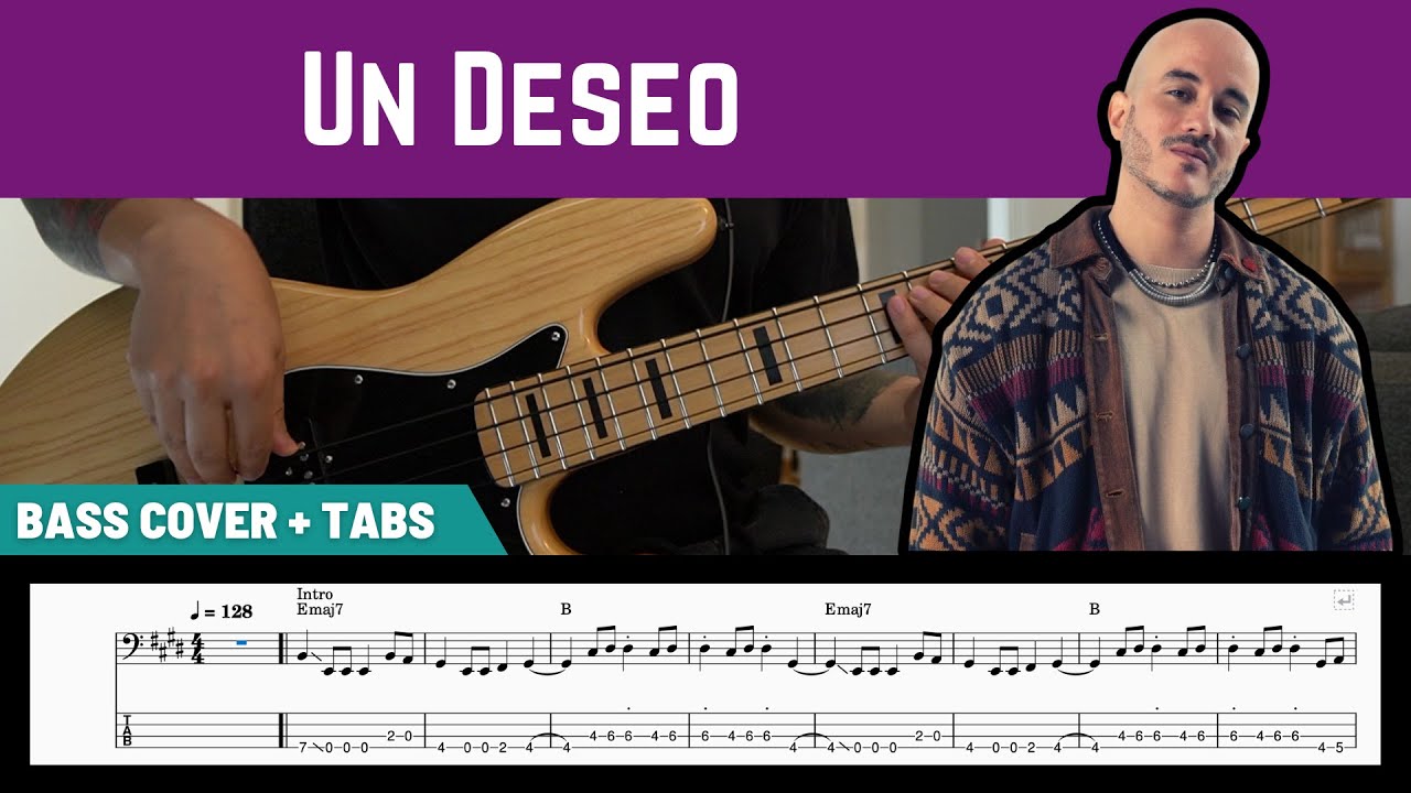 Cultura Profética - Un Deseo (Bass Cover + PlayAlong TAB)
