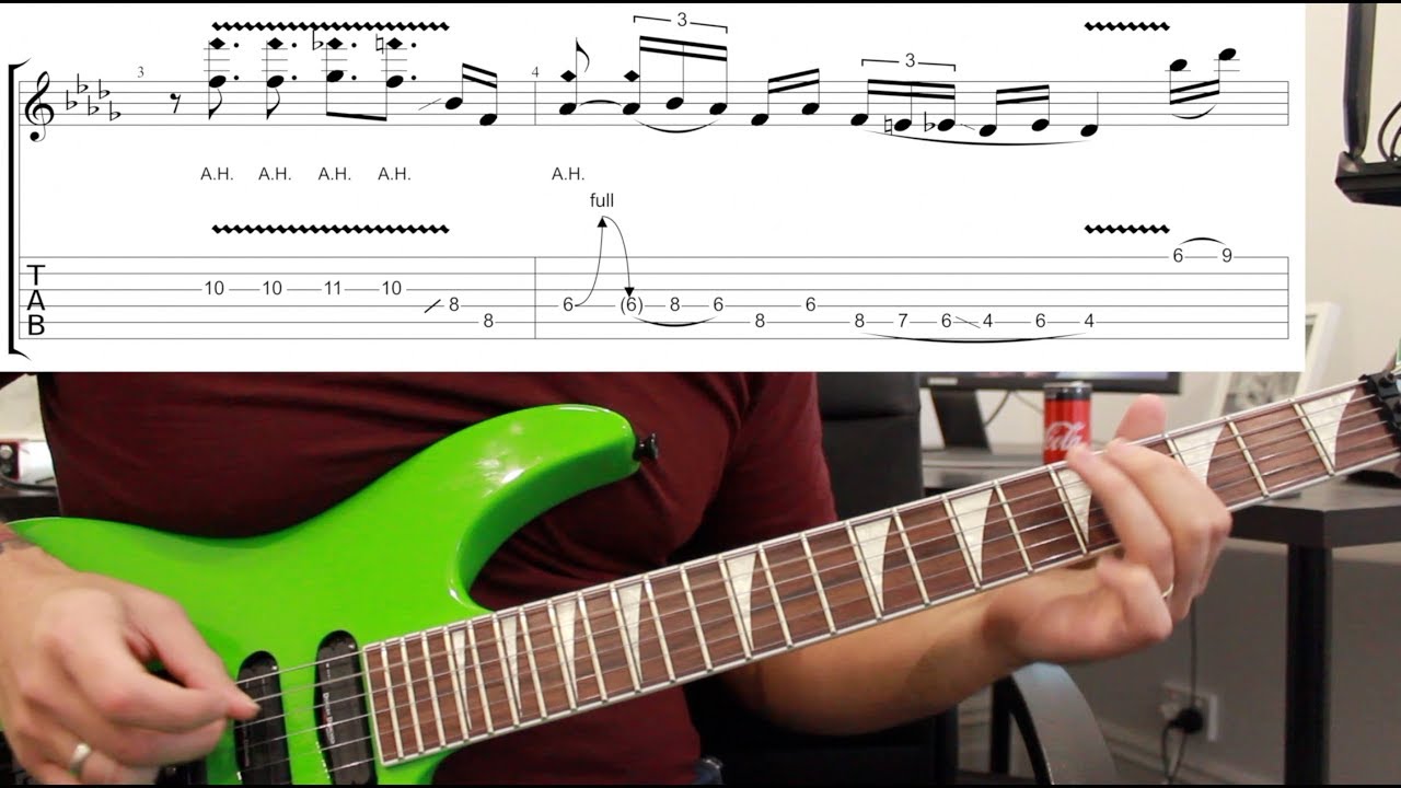 How to play ‘Jump’ by Van Halen Guitar Solo Lesson w/tabs