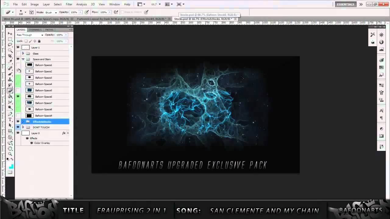 eRaUprising 2 in 1 Backgrounds - by Bafoon