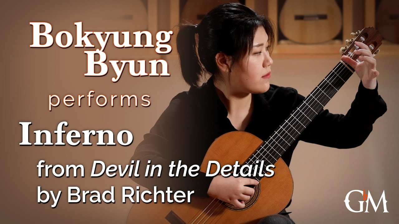 Bokyung Byun plays Inferno by Brad Richter | Guitar by Masters
