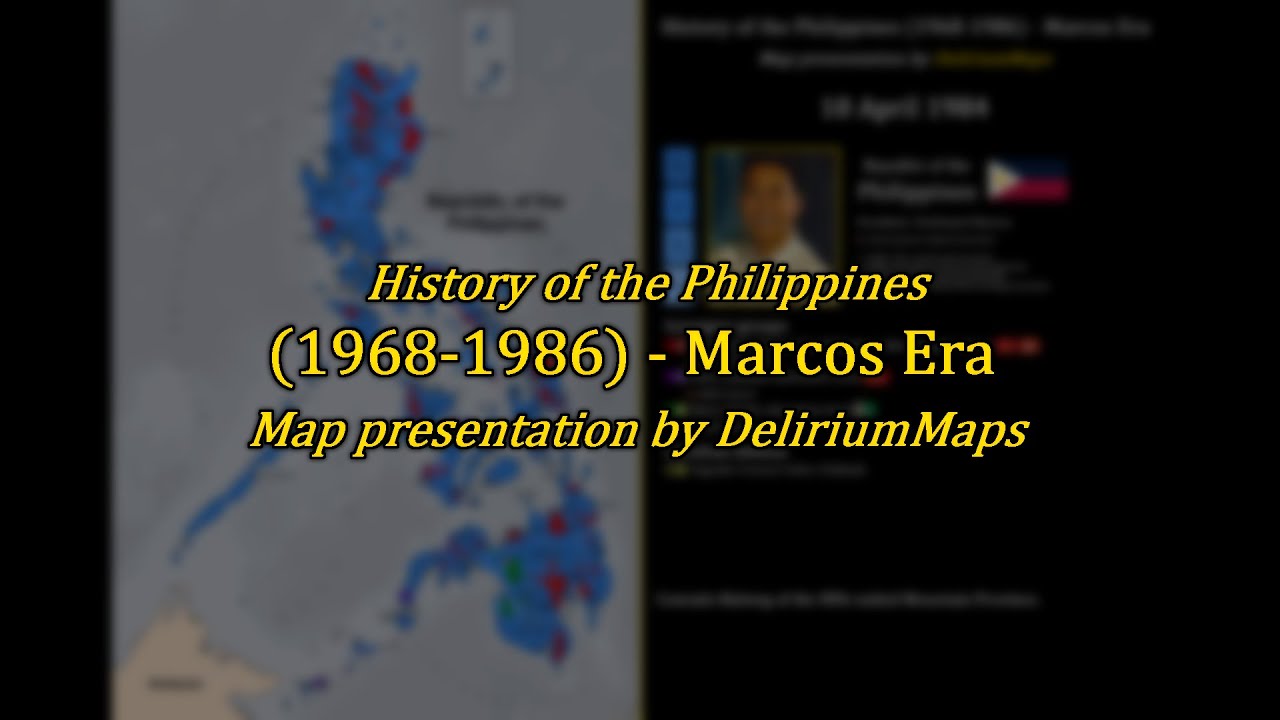 History of the Philippines (1968-1986) - Marcos Era, Communist and Moro Insurgencies
