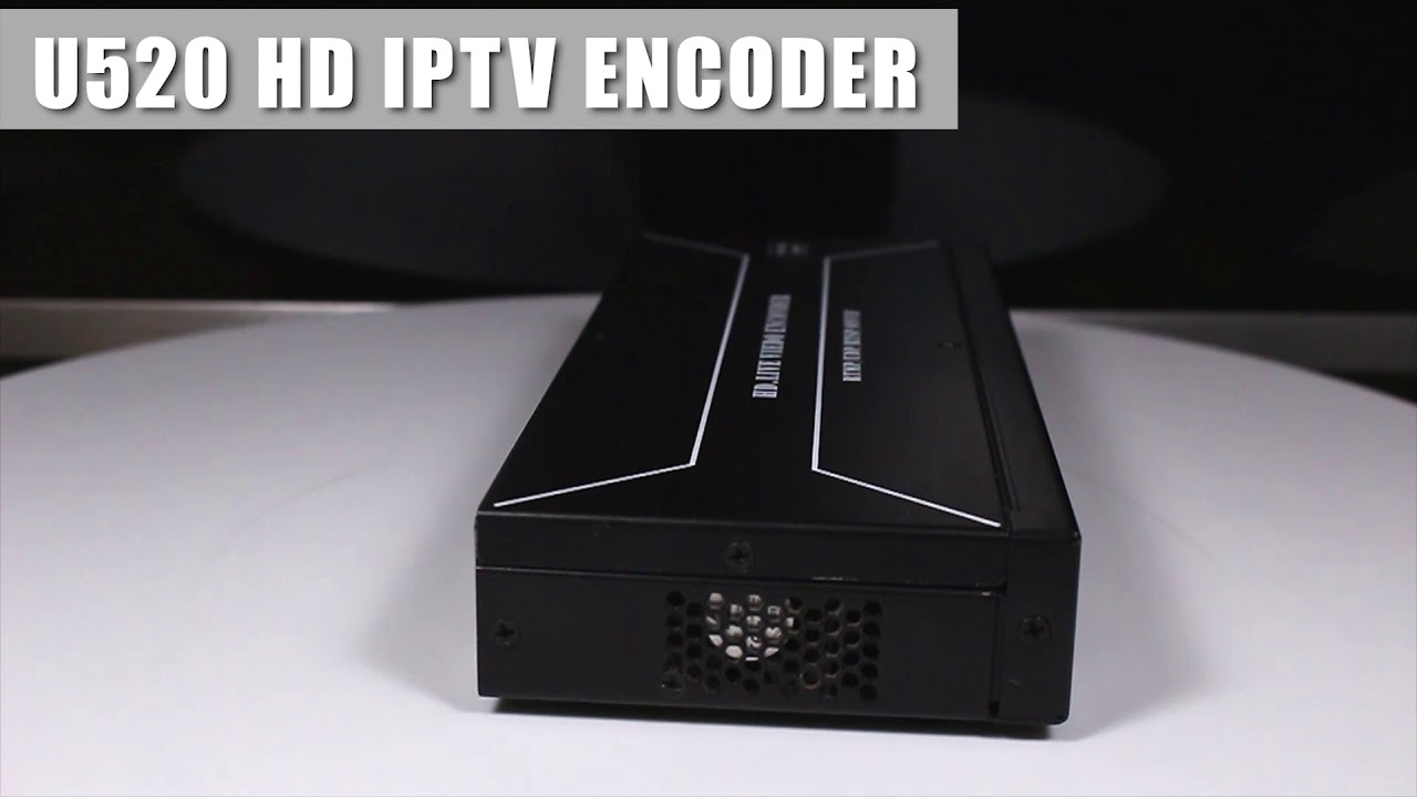 U520 H.264 4 channel hdmi to ip encoder iptv 1080P 60fps youtube facebook live streaming encoder