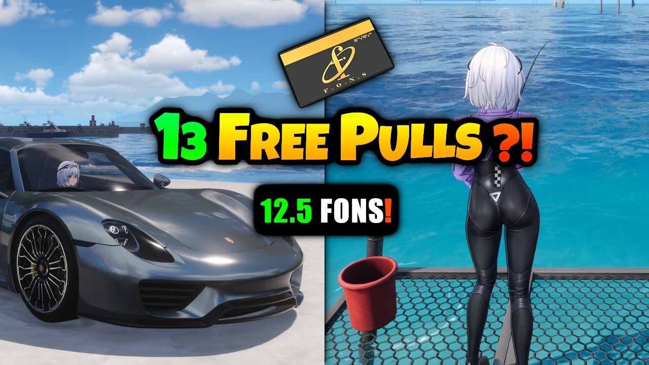 Бесплатные 13 круток Porsche для F2P-игроков! | Neverness To Everness