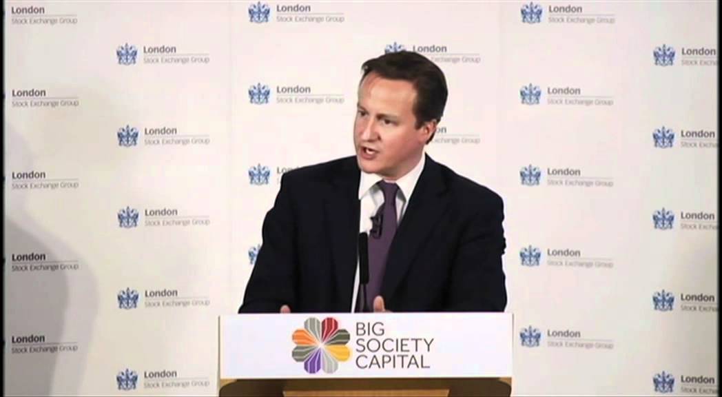 David Cameron launches Big Society Capital