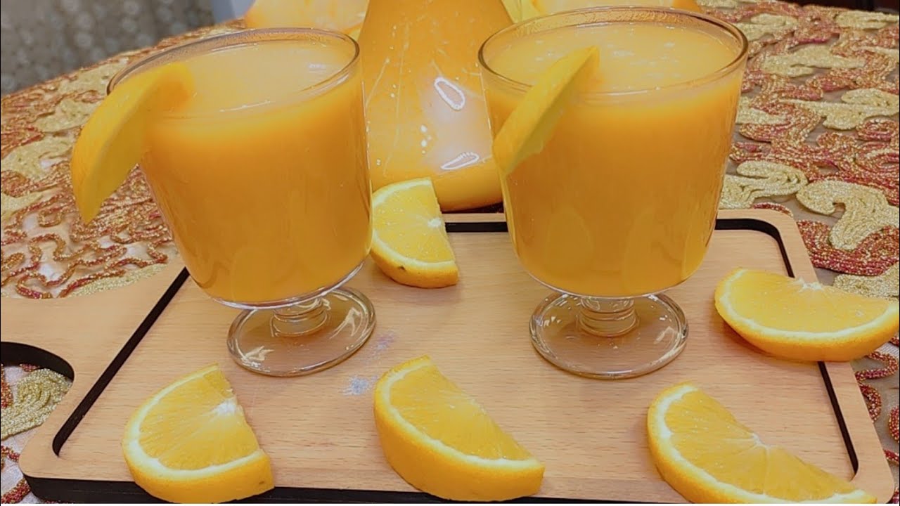 جربتي تضيفي جزر🥕 علي البرتقال البلدي🍊 حاجه بجد عظمه🍹🤗🤭