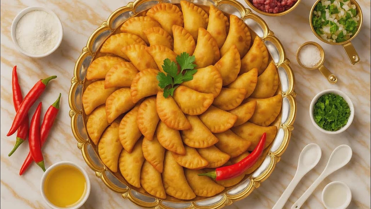 طريقة عمل السمبوسك السوري
