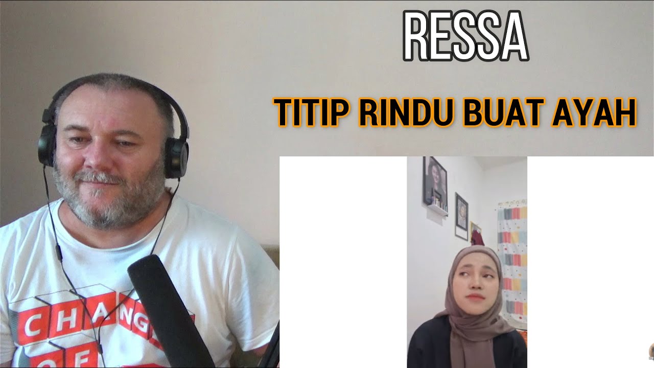 RESSA - TITIP RINDU BUAT AYAH [Dadakan cover] (REACTION)
