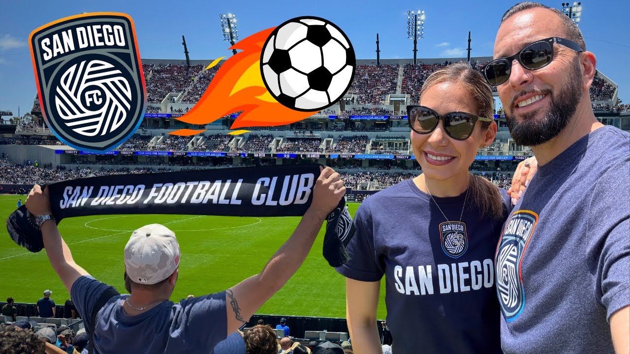 Come to a SAN DIEGO FC Game at the Snapdragon Stadium | SDFC Vlog vs LA Galaxy | Epic Rivalry