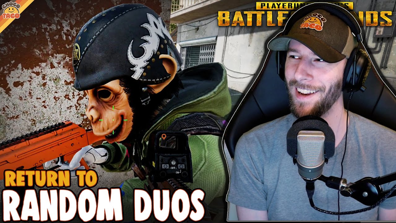 choco Returns to Random Duos ft. xcrossedxout_ttv | chocoTaco PUBG Duos Gameplay