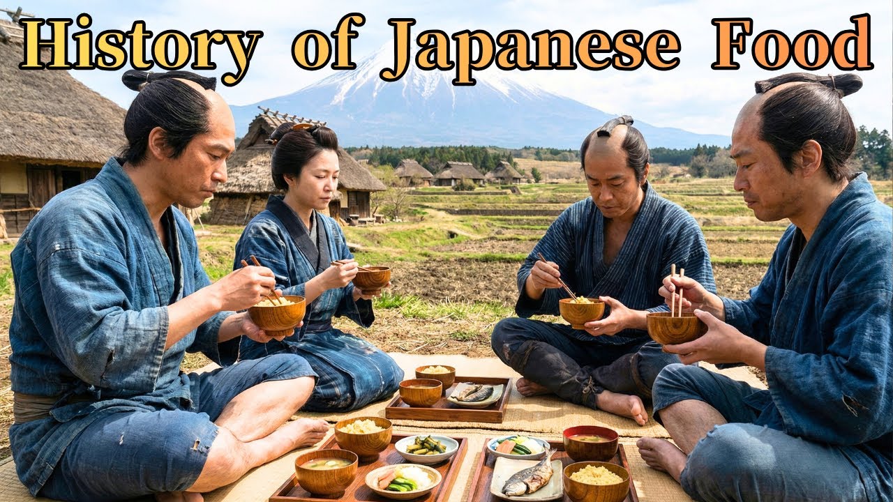 【Japanese History】 People Ate Every Day in Edo Japan