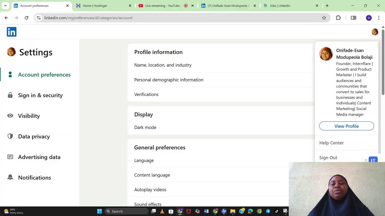 Linkedin Accountability Onboarding Session At Internflare