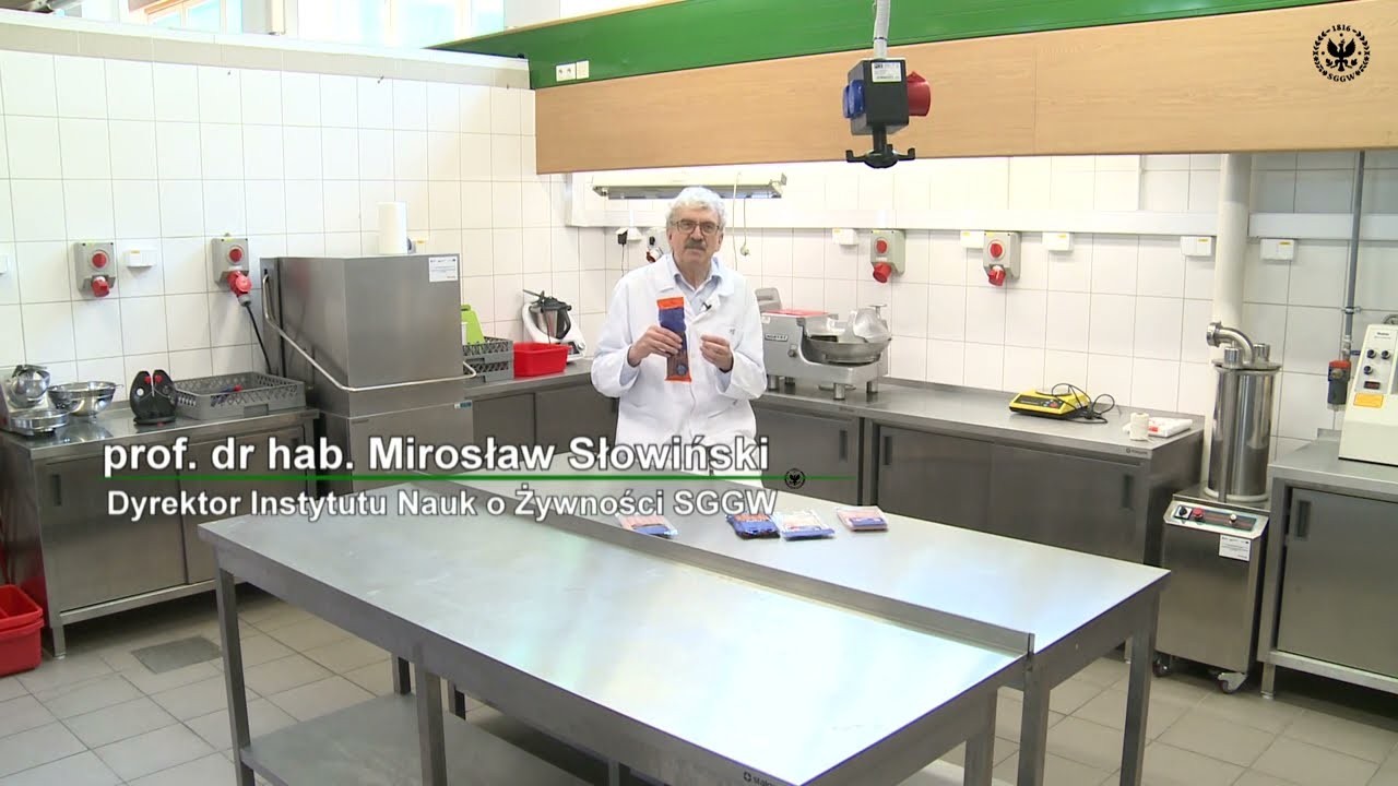 Znakowanie przetworów mięsnych, prof. dr hab. Mirosław Słowiński
