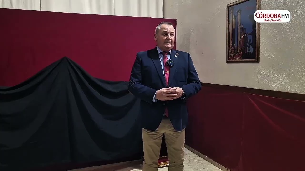Presentación de la Bambalian Trasera del Palio de María Santísima de la Esperanza