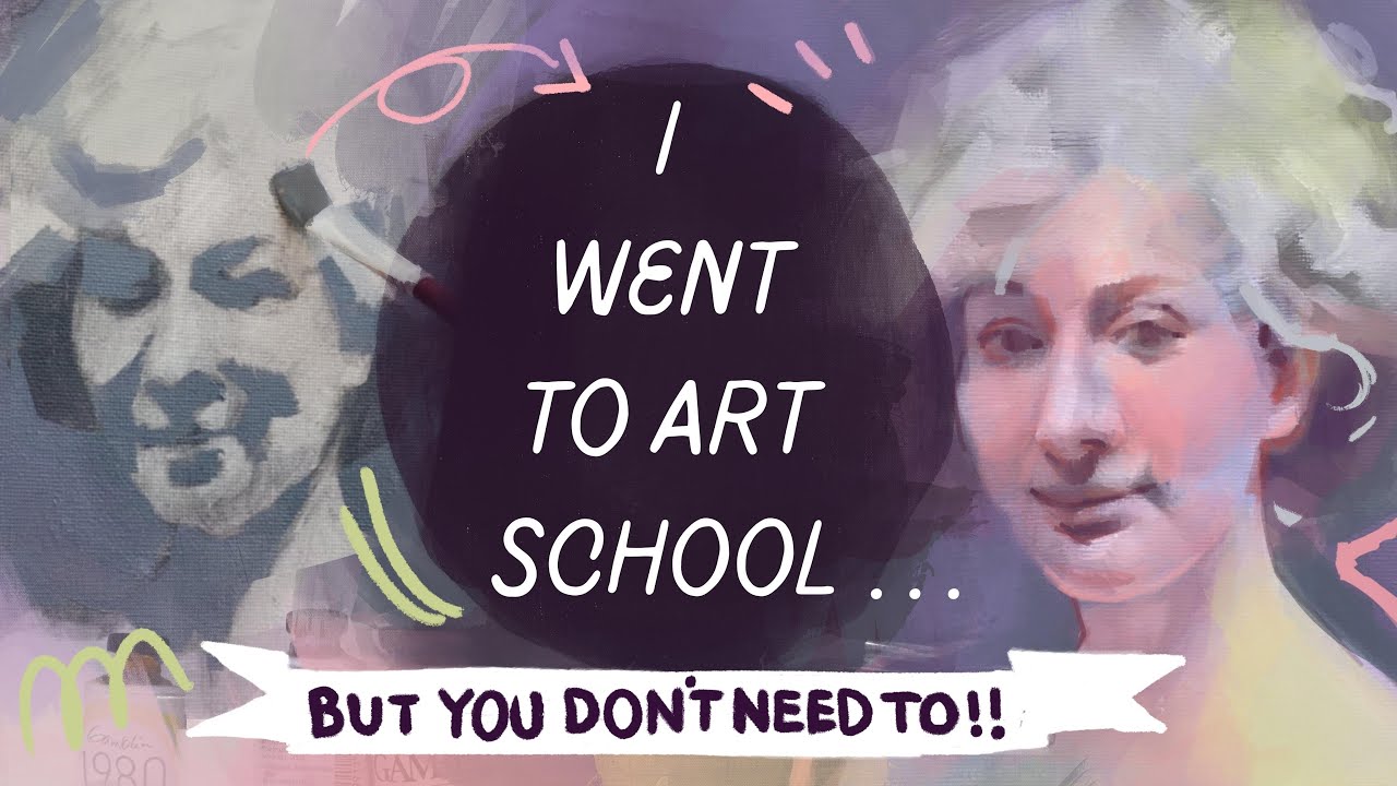 ART SCHOOL vs. SELF TAUGHT? | Studying Value and Grisaille in Oil Painting