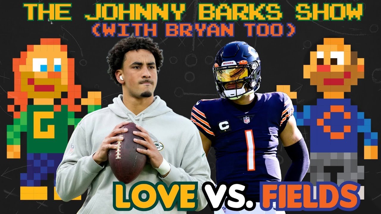 Jordan Love vs. Justin Fields: The Great Debate (Johnny Barks Show with Bryan Too)