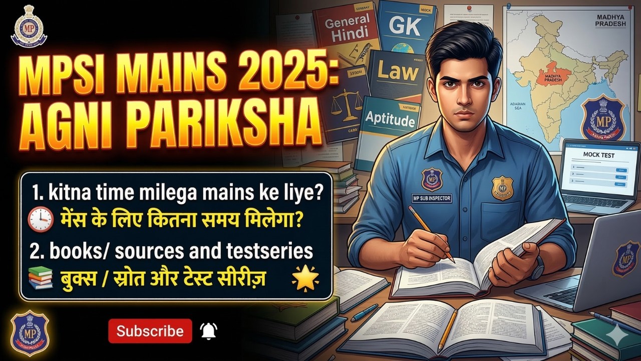 MPSI Mains 2025 Strategy 🚨| MPSI Mains Books & Testseries | MPSI Mains Exam  Expected Date?