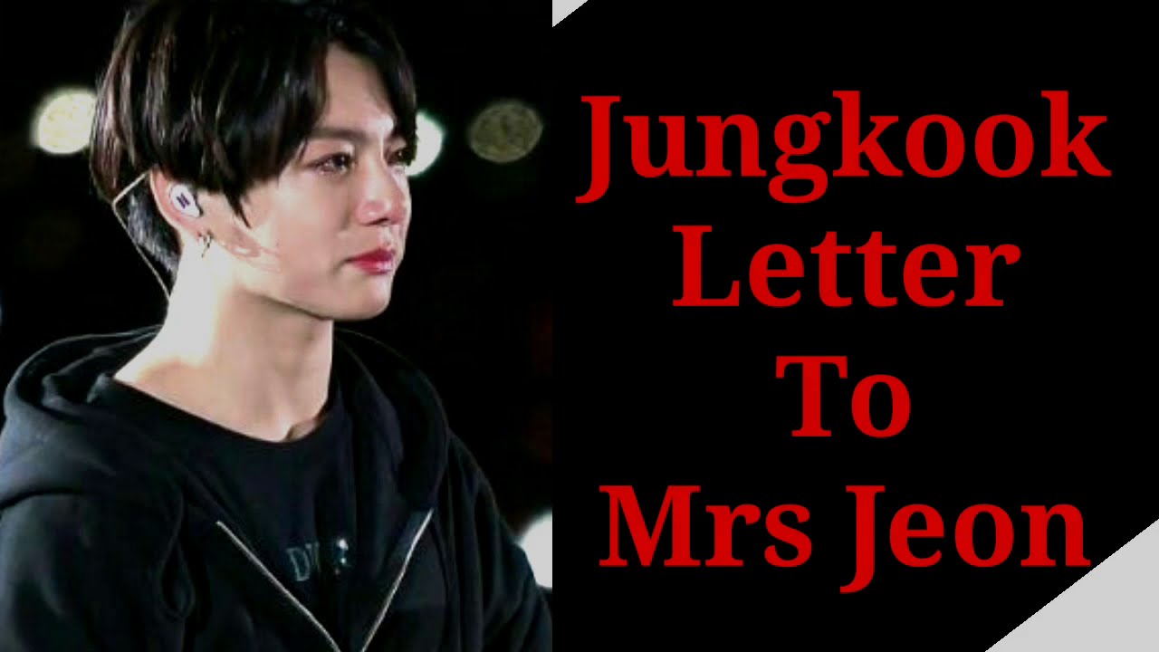 Jungkook Letter To Mrs Jeon/ BTS Psychic Reading