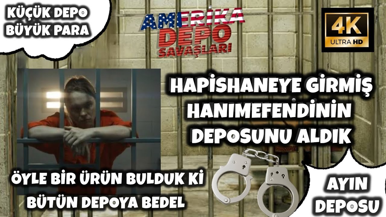 HAPİSHANEYE GİRMİŞ HANIMEFENDİNİN DEPOSUNU ALDIK