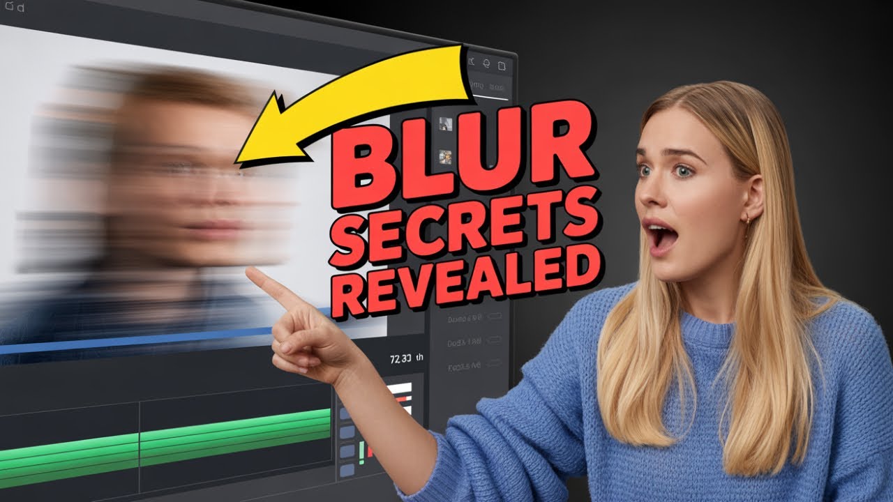 Filmora Motion Blur Trick 🔥 Blur Any Moving Object Easily