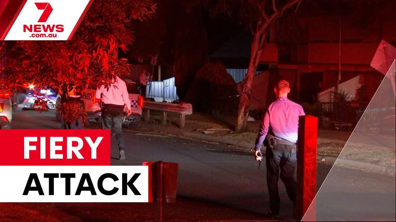 Melbourne man fighting for life after being set on fire: Accused attacker still on the run | 7NEWS