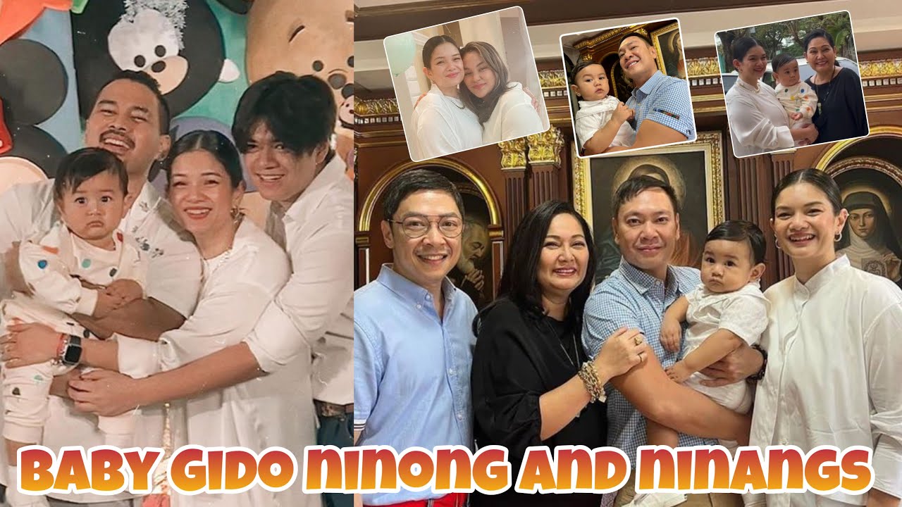 BABY GIDO BAPTISM KASABAY NG KANYANG FIRST BIRTHDAY ANAK NI MERYLL SORIANO AT JOEM BASCON