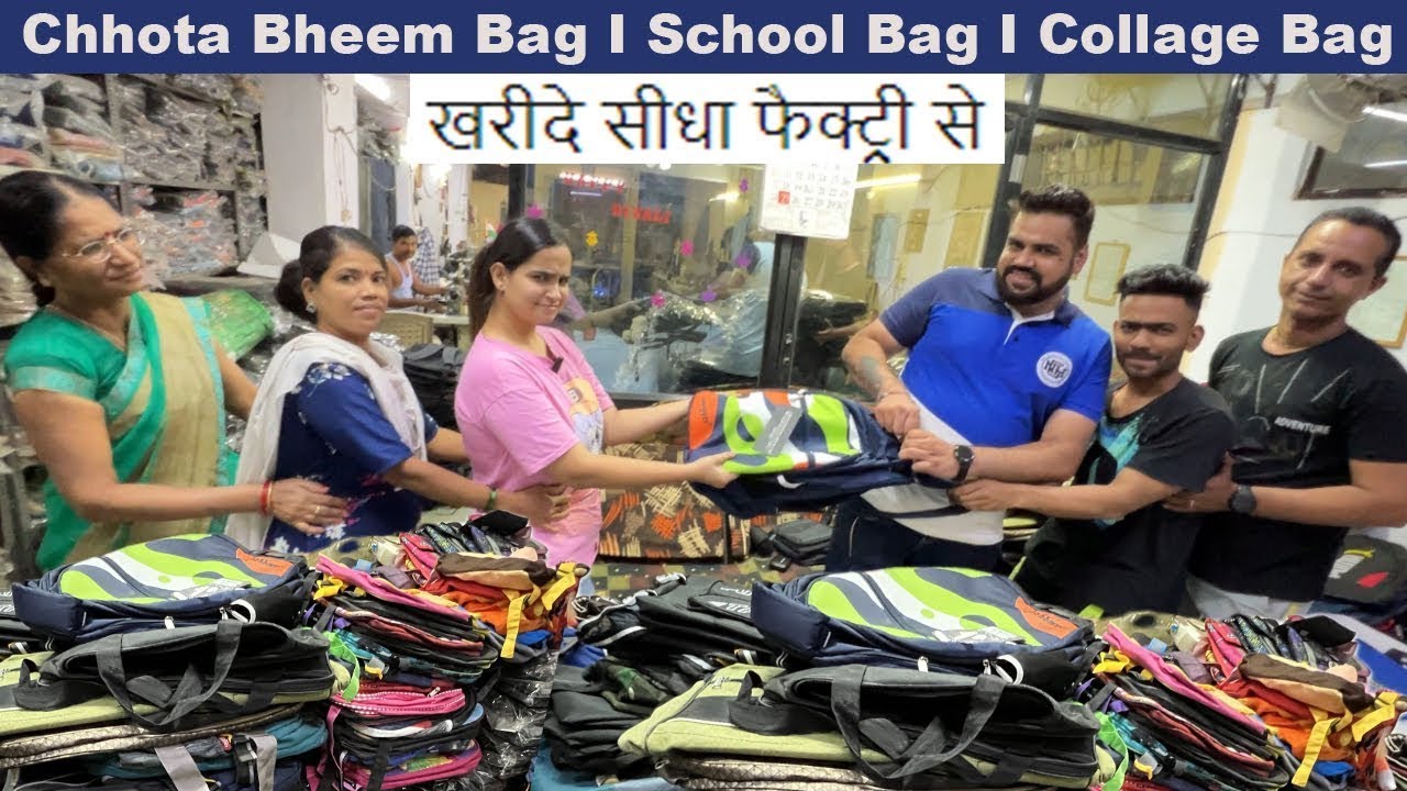 SASTA Bag House Wholesale Market in Mumbai   Ulhasnagar Bag Wholesale Market