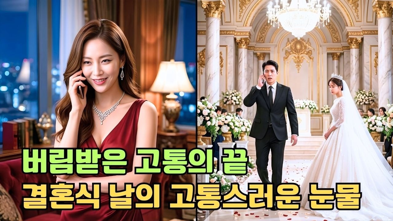 전남친의 전화 한 통과 맞바꾼 평생의 후회... 버림받은 신부의 처절한 작별 인사