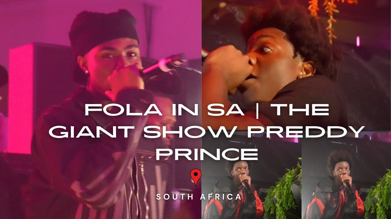 FOLA IN SA | ГИГАНТСКОЕ ШОУ ПРЕДДИ ПРИНС | КЕЙПТАУН